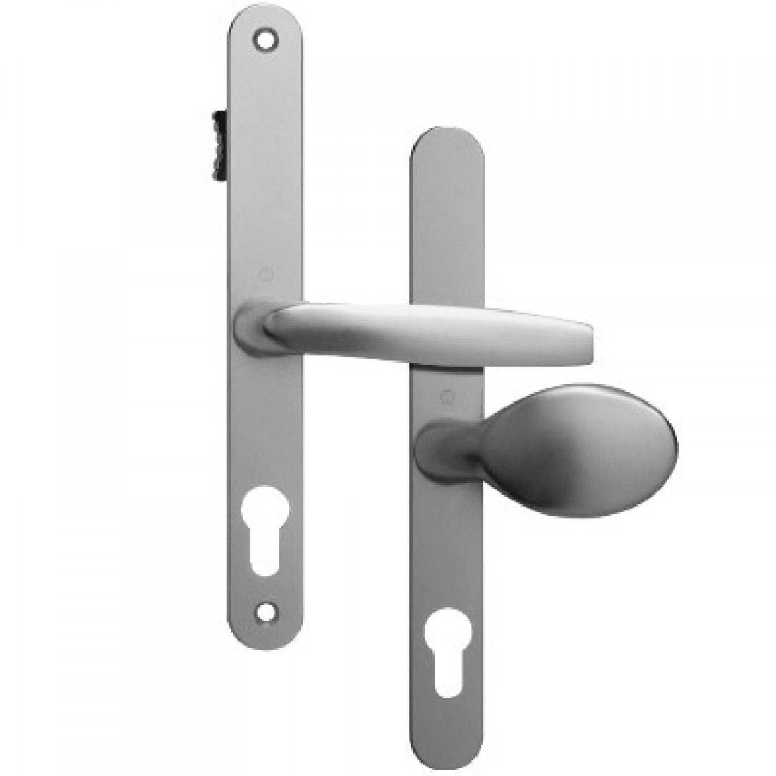 Asec 68mm Lever Pad UPVC Door Furniture With Snib